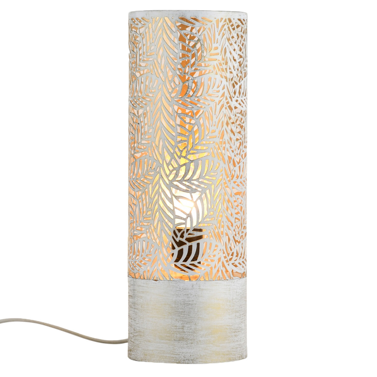 Lámpara de mesa de estilo boho, l box