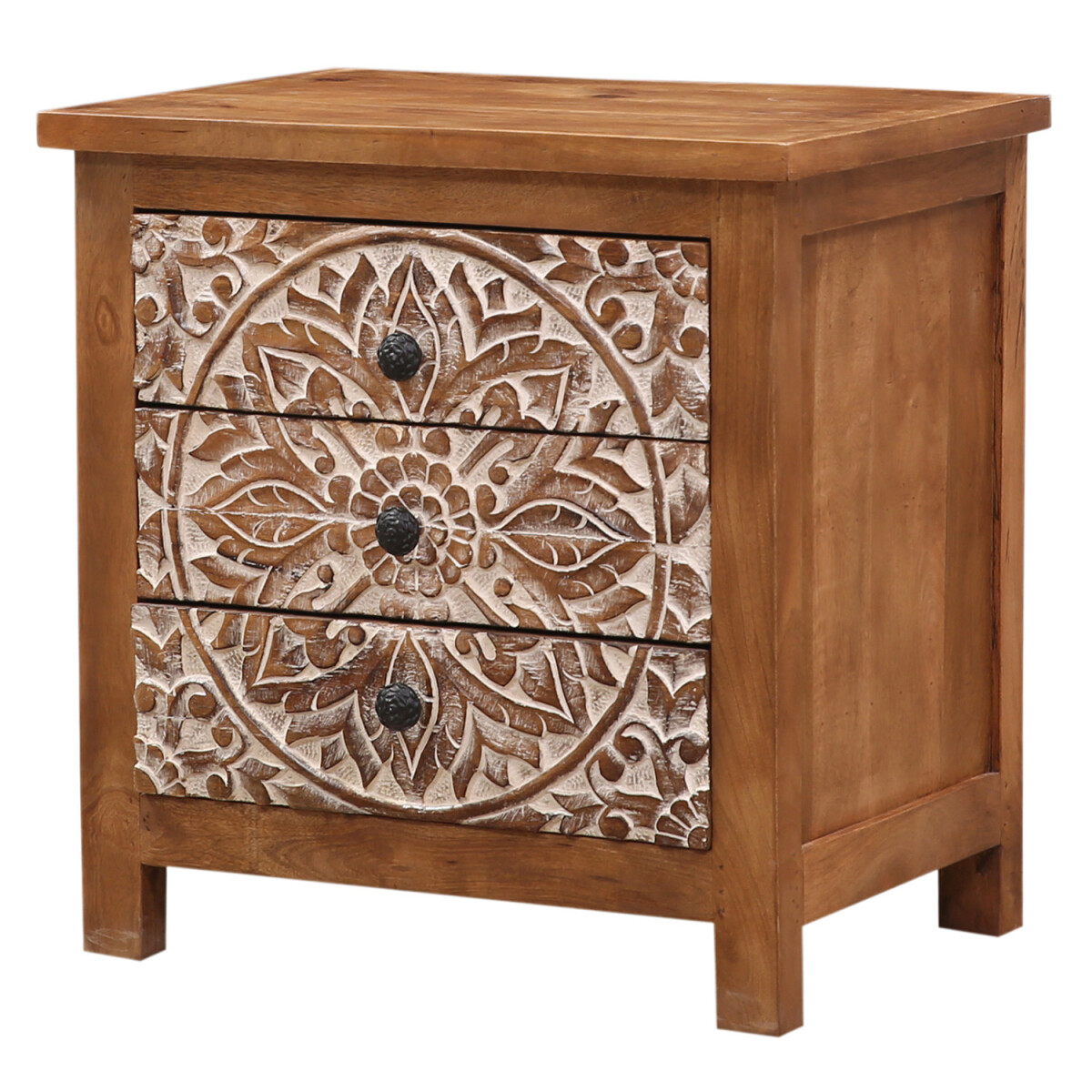 Muebles orientales: mesita de noche, c&o box