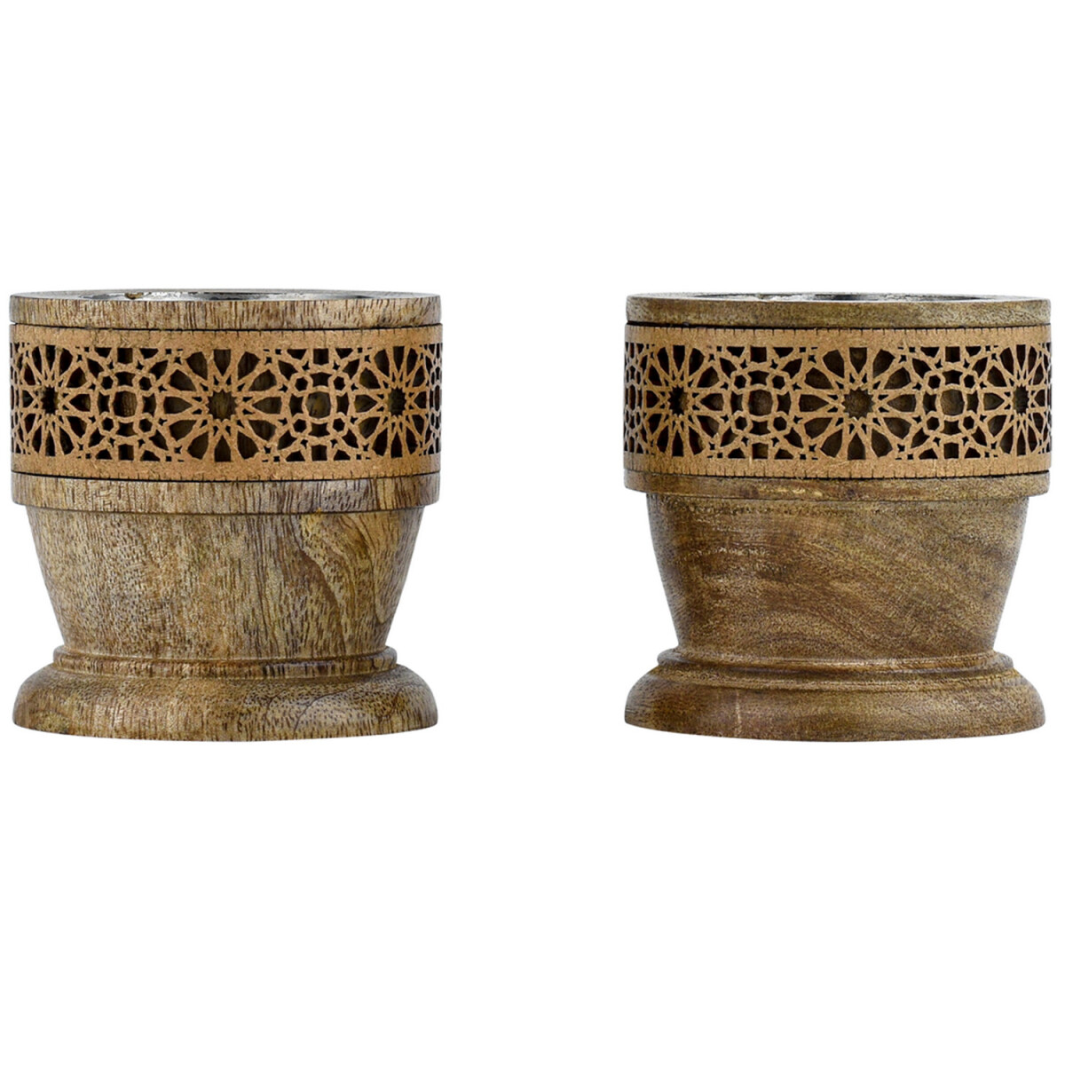 Juego de 2 portavelas decorativos orient box