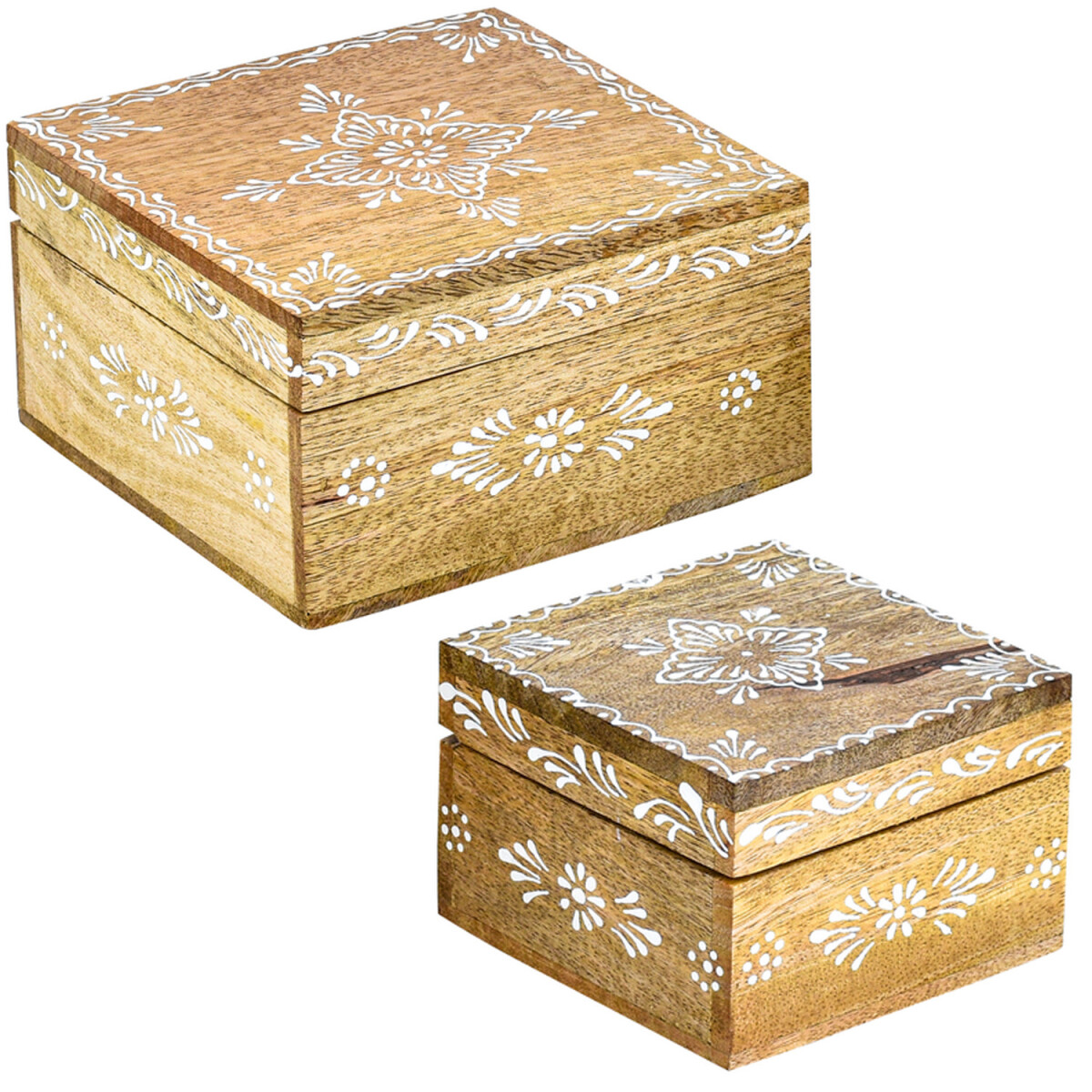 Juego de 2 cajas decorativas de estilo b box