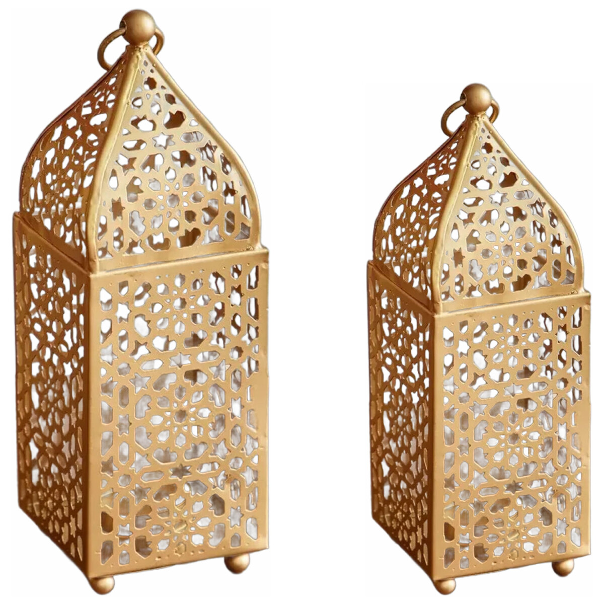 Juego de 2 farolillos decorativos orient box