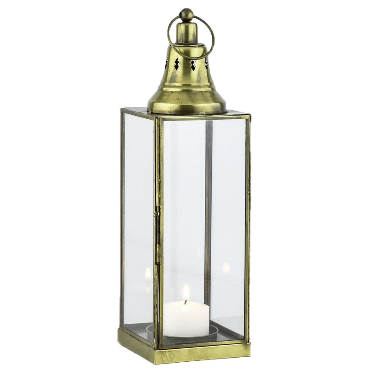 Portavelas decorativo vintage, farolillo box