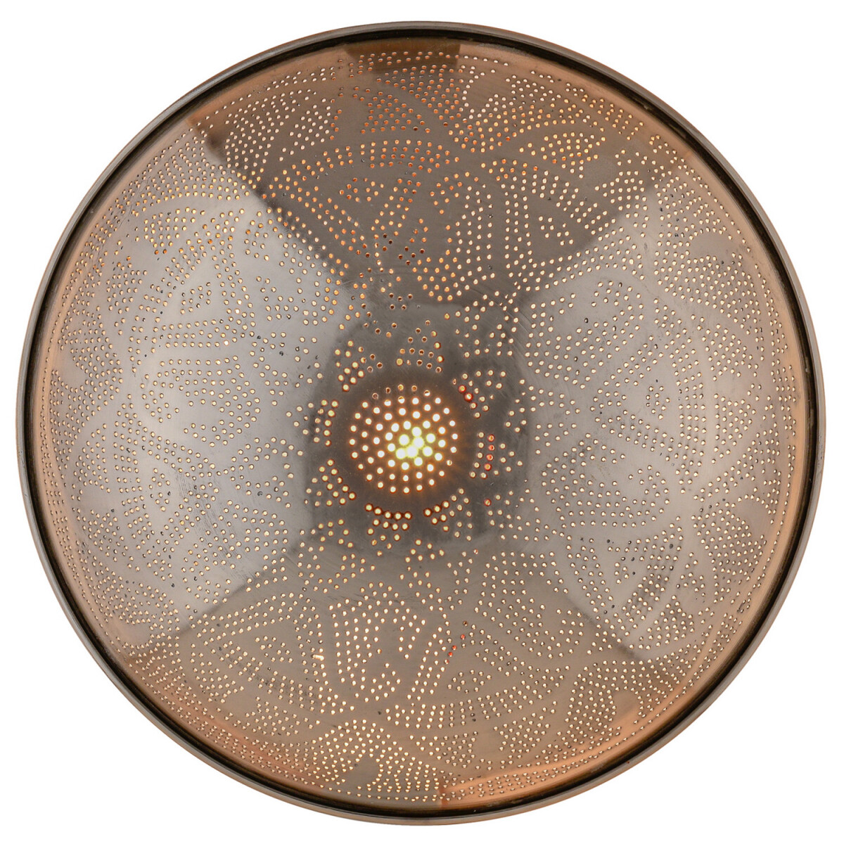 Aplique oriental Lesha plateado | Metal  box