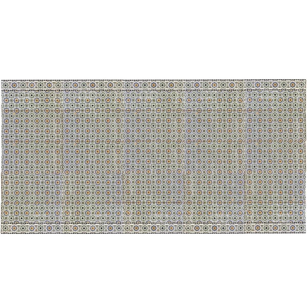 Azulejos orientales para pared Damasco,  box