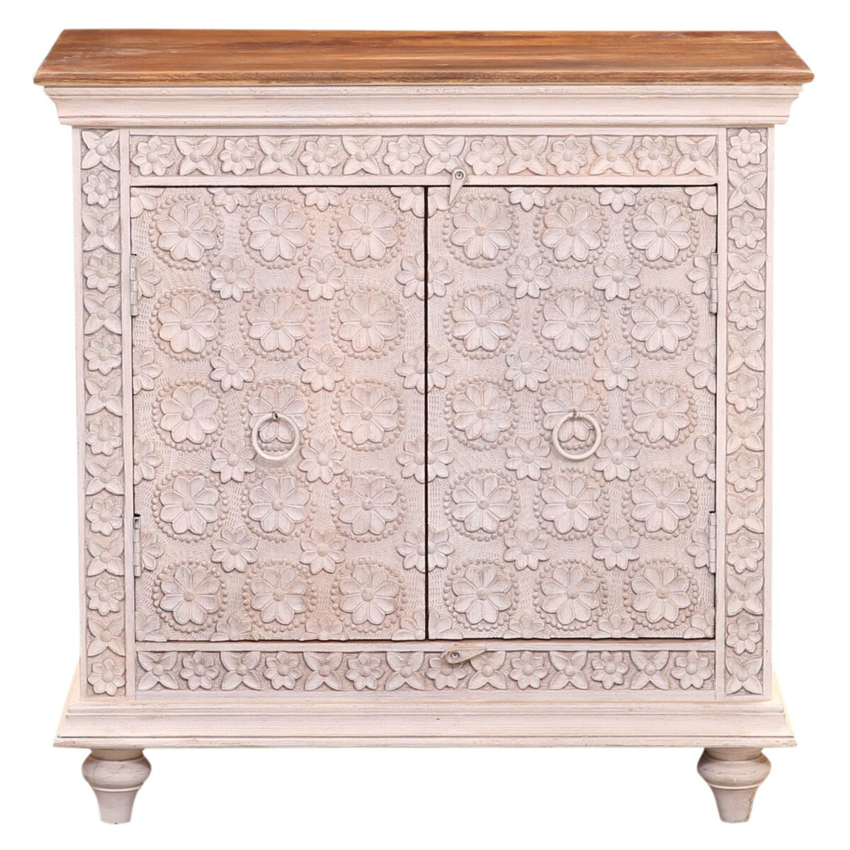 Aparador de estilo boho de madera Kabira box