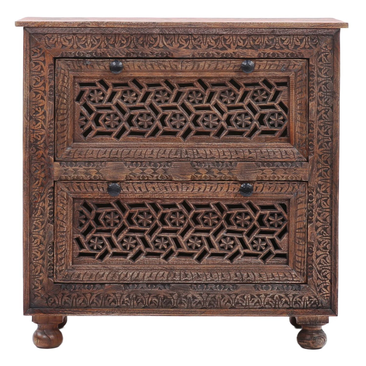 Aparador decorativo de estilo vintage co box