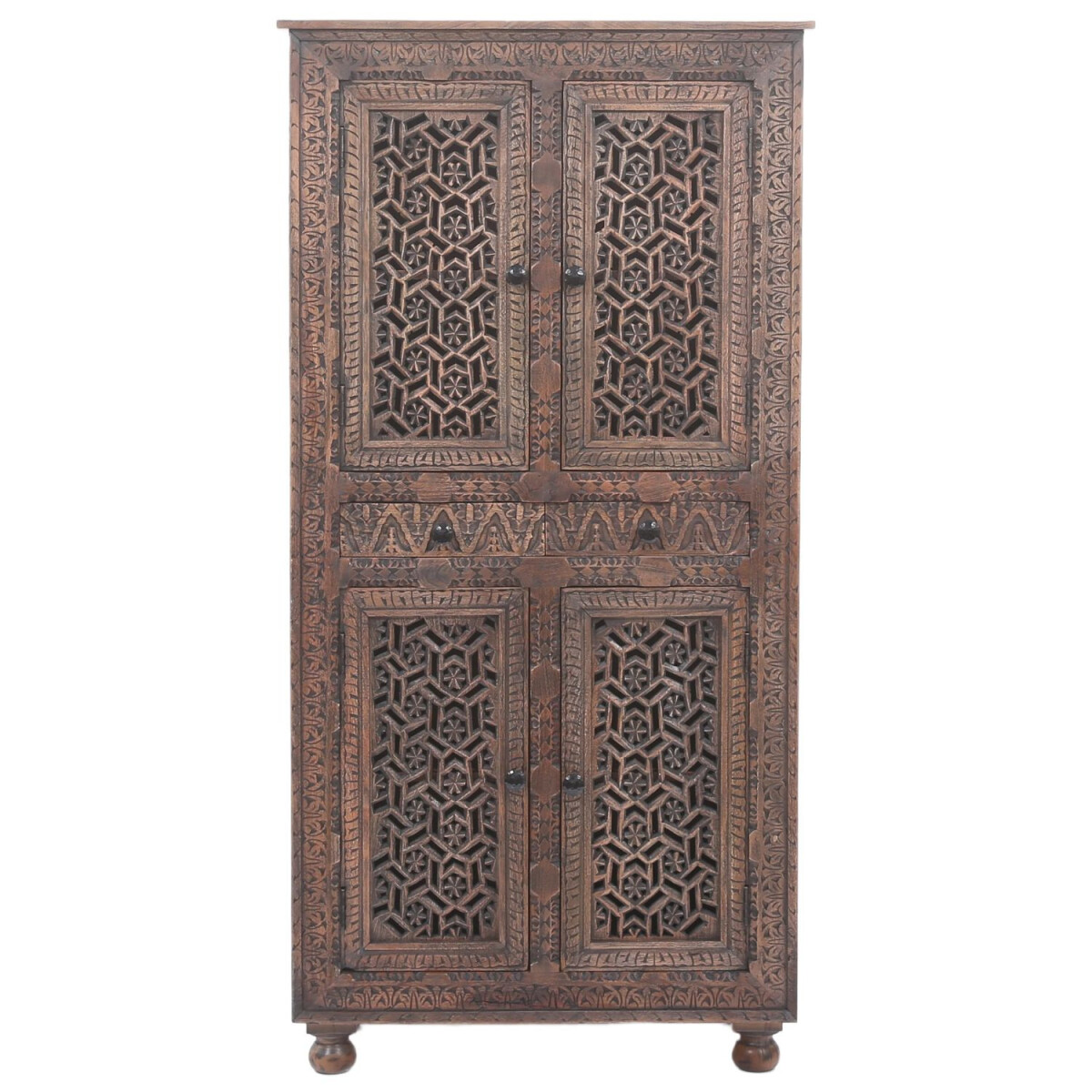 Armario alto decorativo de estilo vintag box