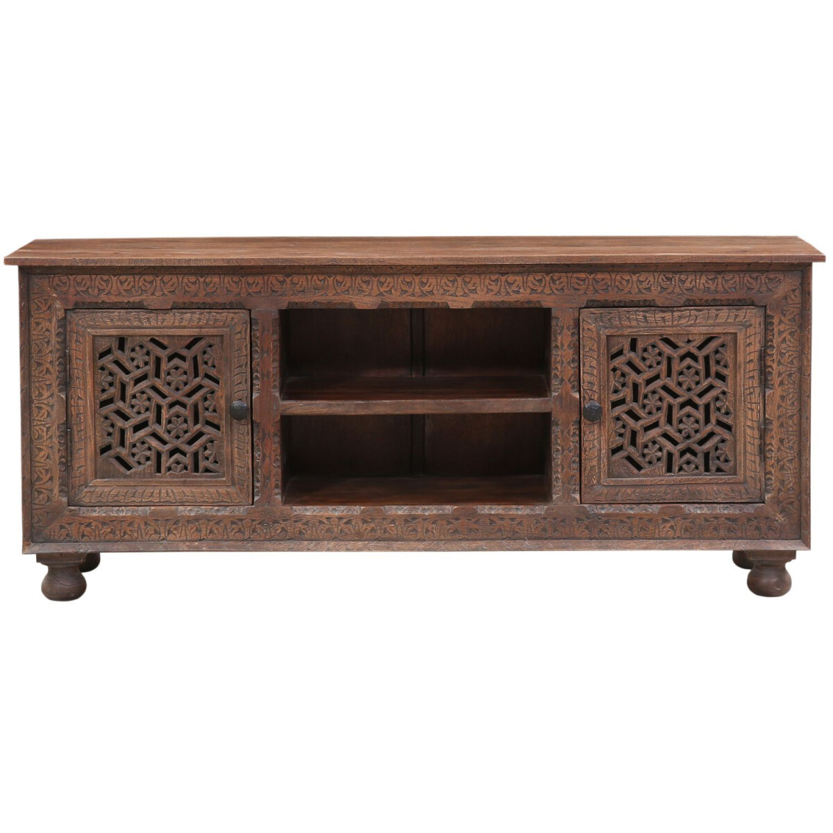 Mueble de televisión vintage con  box