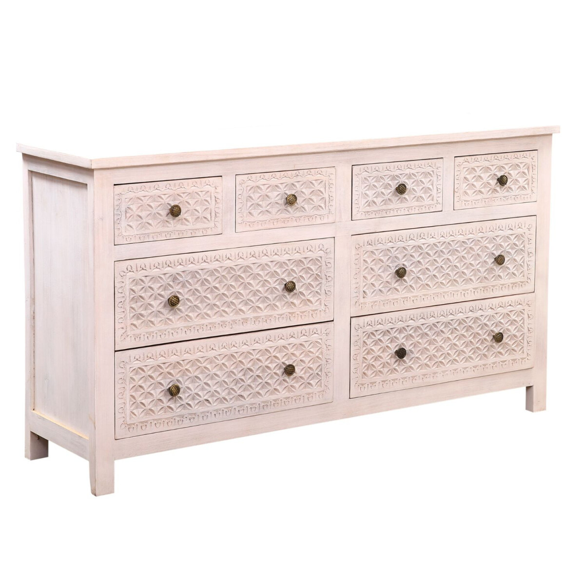 Mueble boho: aparador Casal blanco de 160 cm