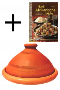 Lote de 2 piezas: tajín tuareg ORIGINAL de 26 cm...