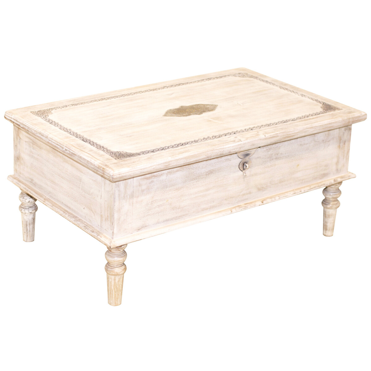 Mesa oriental tipo baúl Abanoub - box