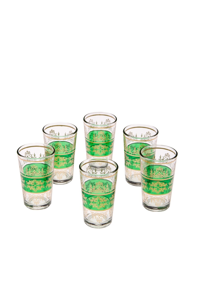 6 vasos de té Orient Marrakech Ve box