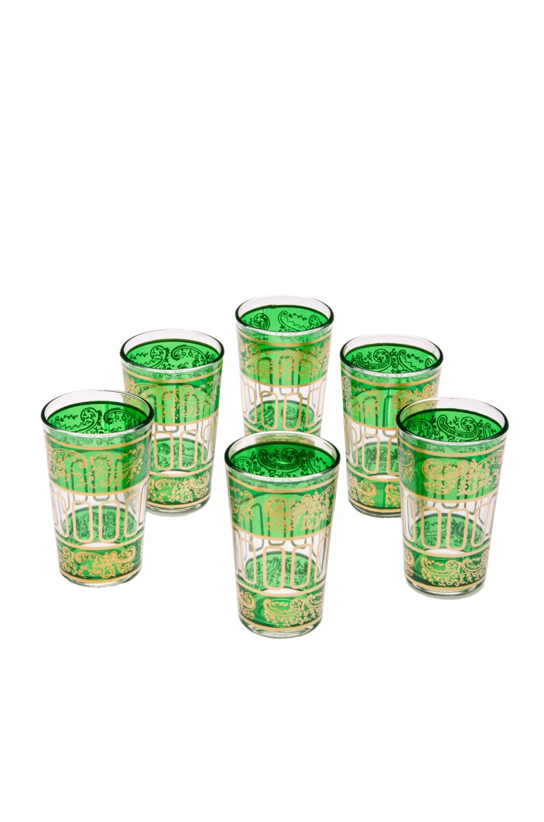 6 vasos de té Orient Lamia en col box