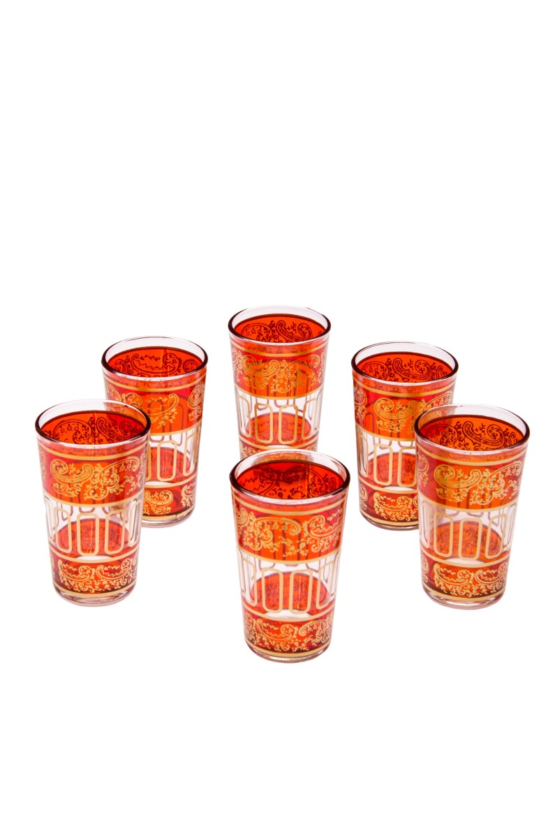 6 vasos para té orientales Lamia  box