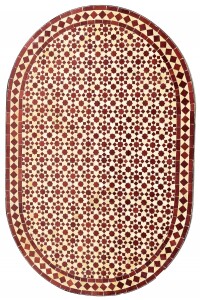 Mesa marroquí de mosaico Albaicín Beige...