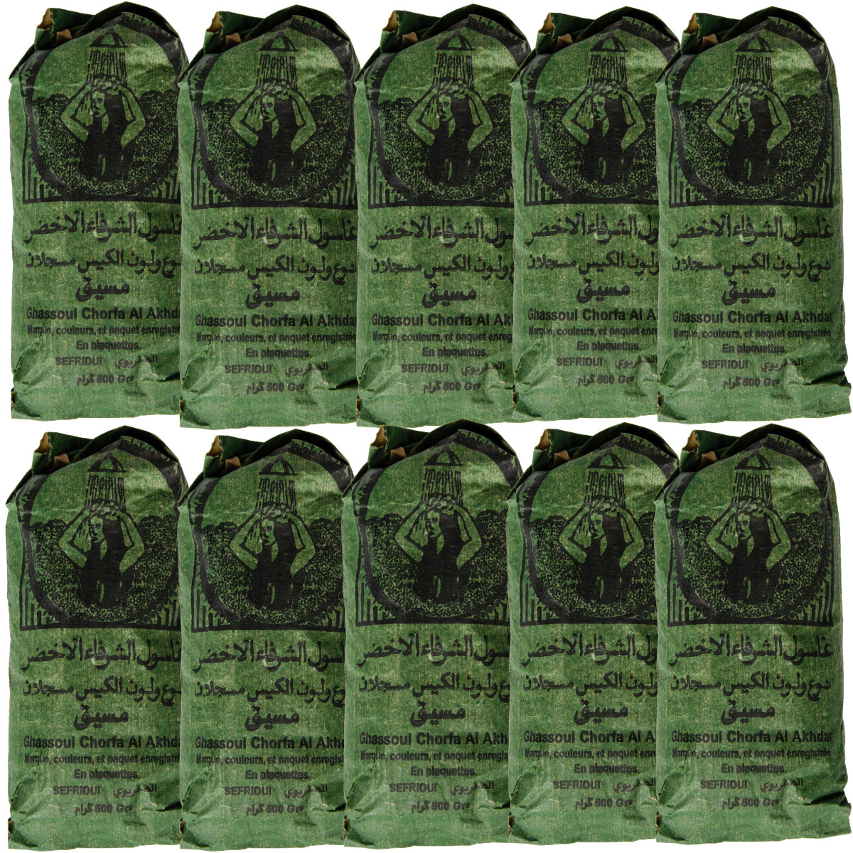 Ghassoul Chourafa en gránulos, 5000 g