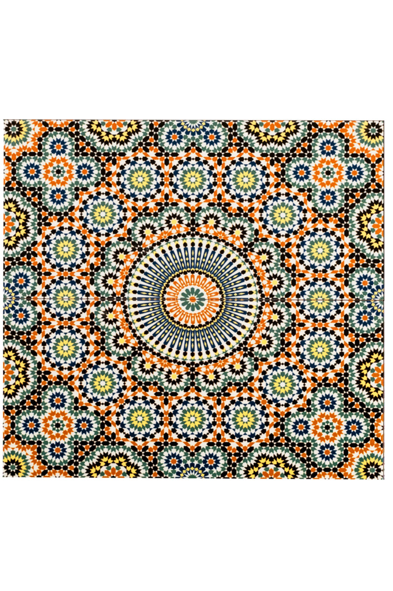 Azulejos orientales para pared Damasco, 2 unidades - Modelo 