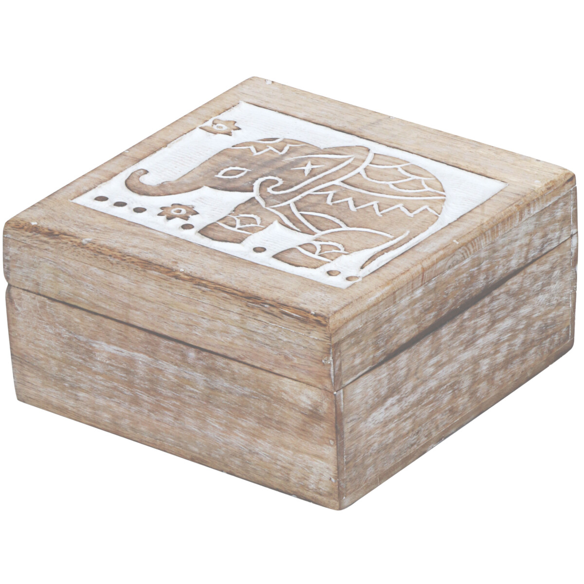 Caja de almacenamiento oriental de mader box