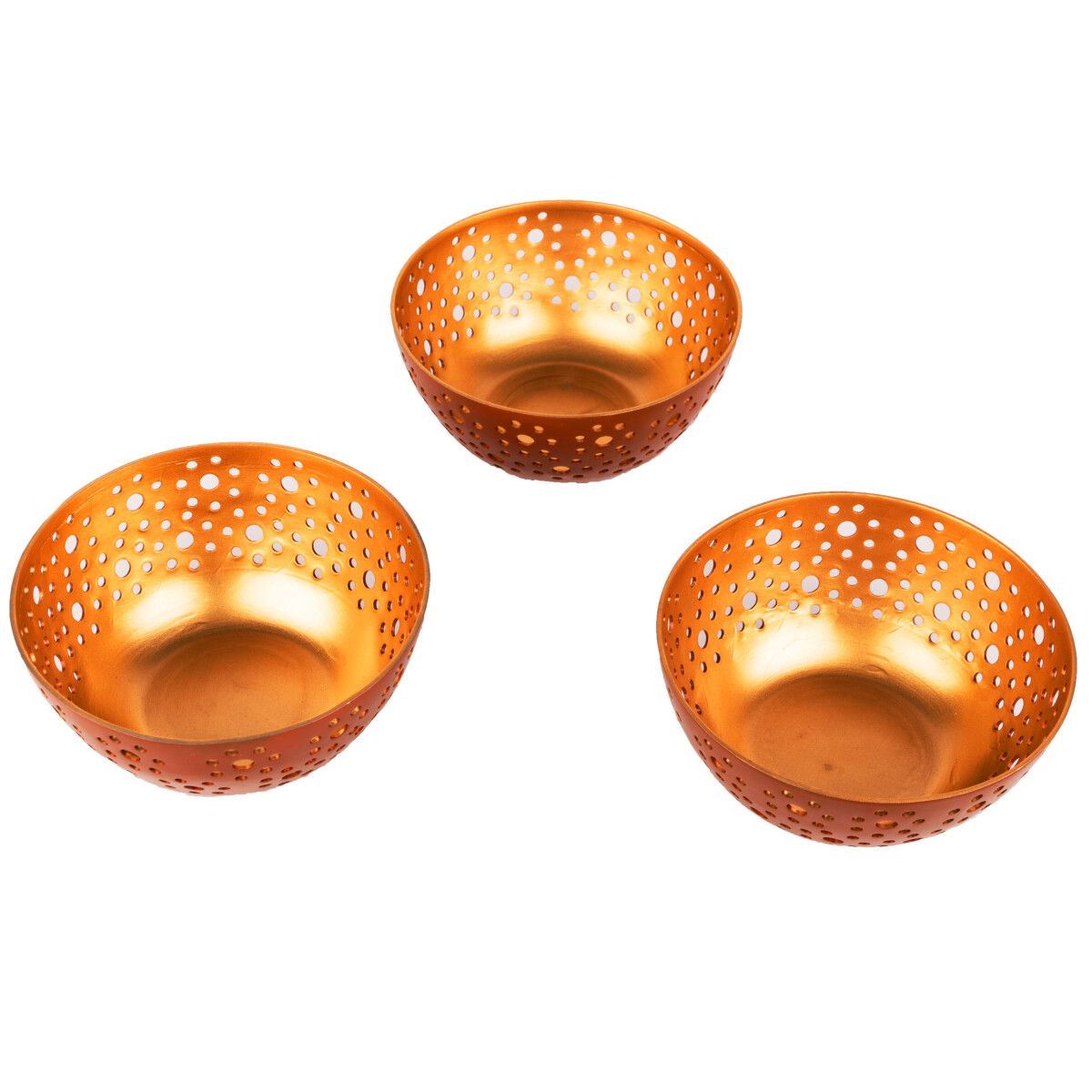 Juego de 3 portavelas orientales para ve box