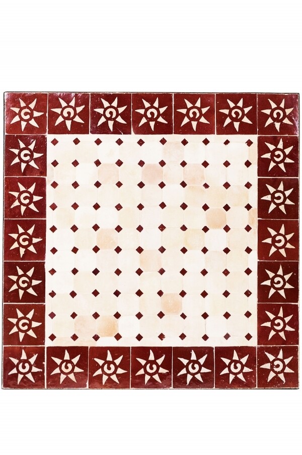 Azulejo de mosaico mediterráneo «Sonne Natur/bo