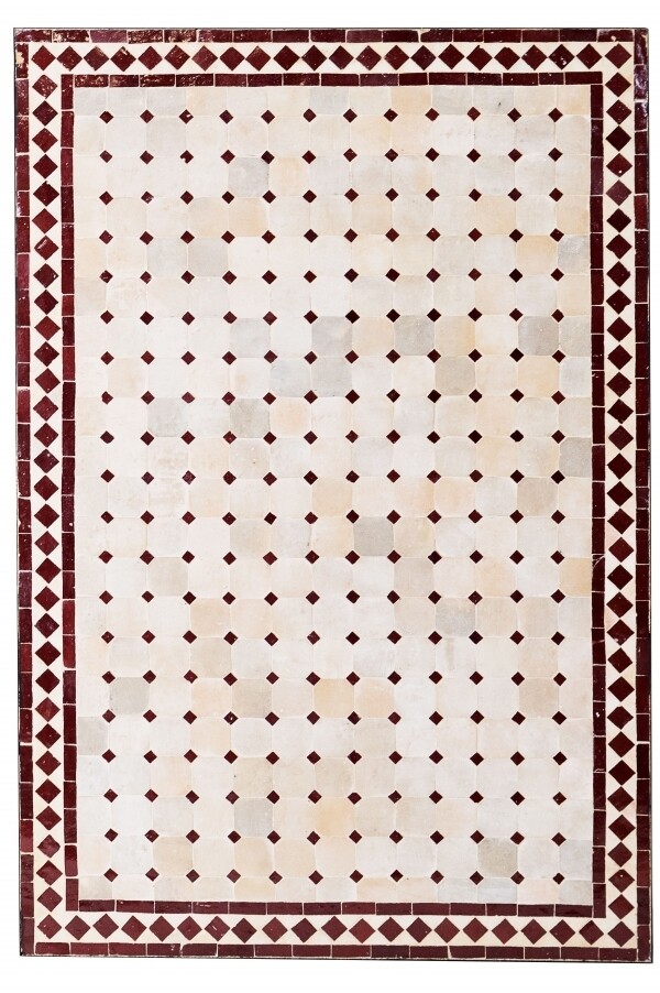 Azulejo de mosaico oriental Marrakech Na box