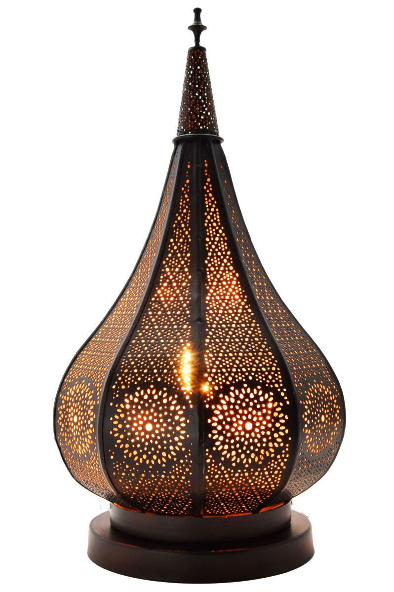 Lámpara de mesa oriental «Lampe Kais» en 