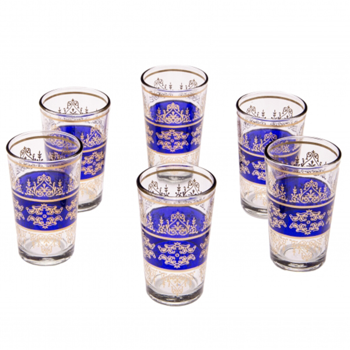 6 vasos de té Orient Marrakech Az box