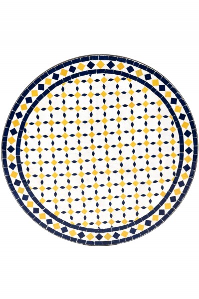 Blanco, amarillo y azul