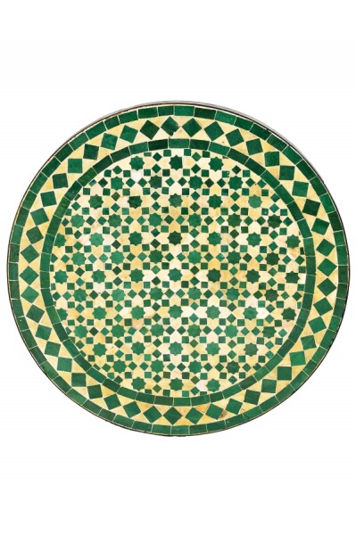 Beige y verde