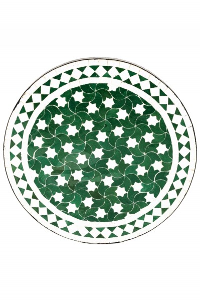 Verde y blanco